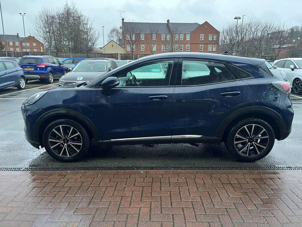 Ford Puma 1.0 Ecoboost Hybrid Mhev 155 Titanium GF72ZLU Blue #2