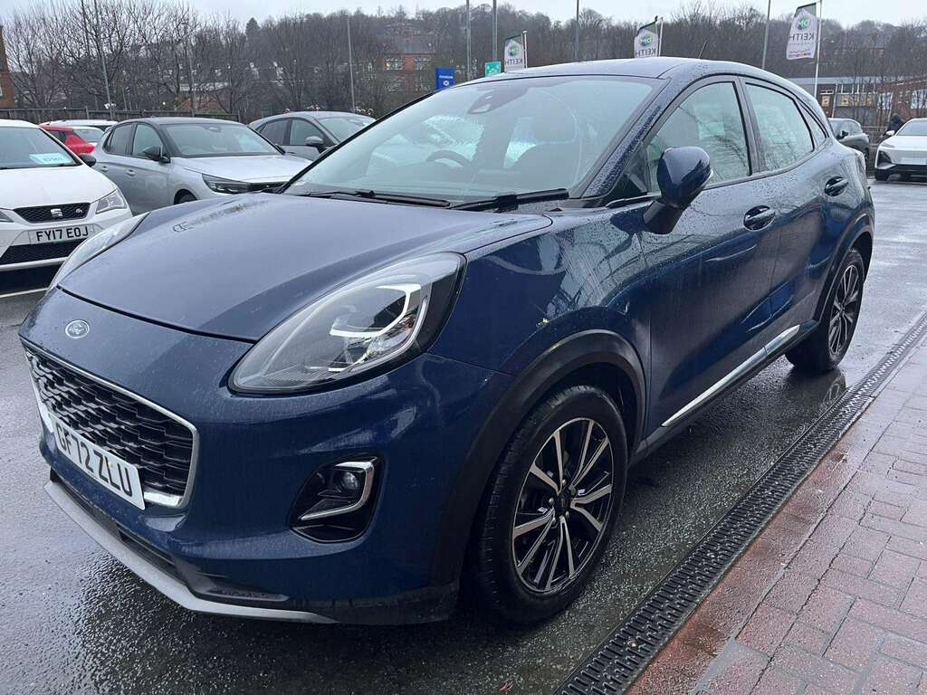 Ford Puma 1.0 Ecoboost Hybrid Mhev 155 Titanium Blue