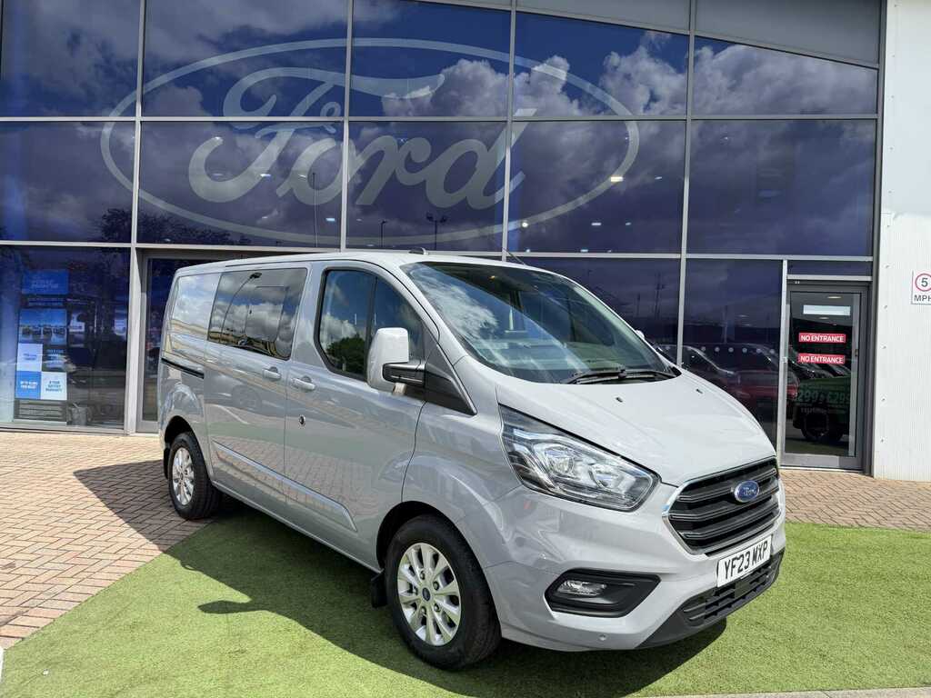 Ford Transit Custom 2.0 Ecoblue 170Ps Low Roof Dcab Limited Van Grey