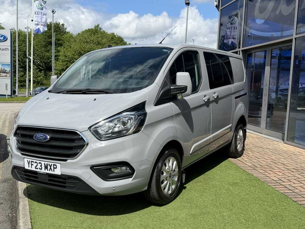 Ford Transit Custom 2.0 Ecoblue 170Ps Low Roof Dcab Limited Van YF23MXP Grey #3