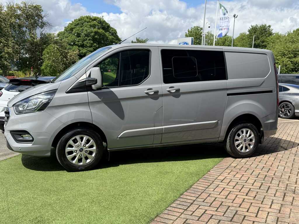 Ford Transit Custom 2.0 Ecoblue 170Ps Low Roof Dcab Limited Van YF23MXP Grey #4