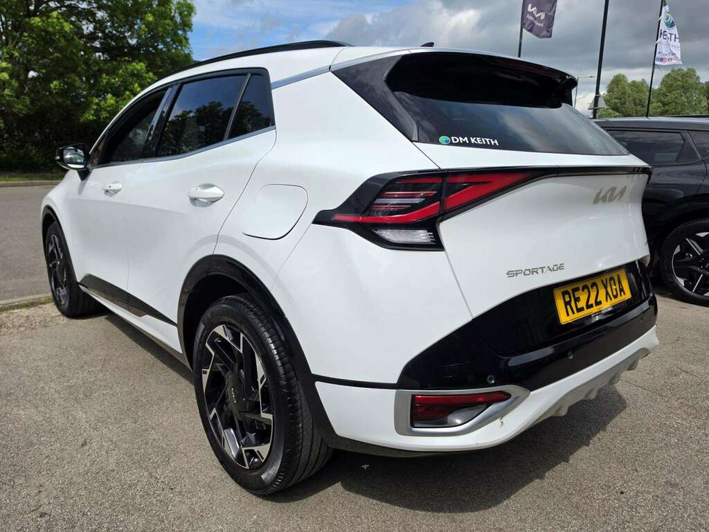 Kia Sportage 1.6T Gdi Isg Gt-line RE22XOA White #5