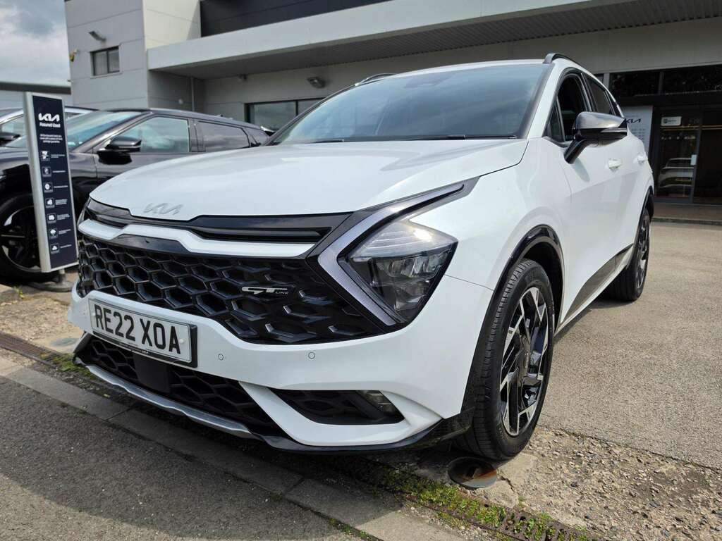Kia Sportage 1.6T Gdi Isg Gt-line RE22XOA White #3