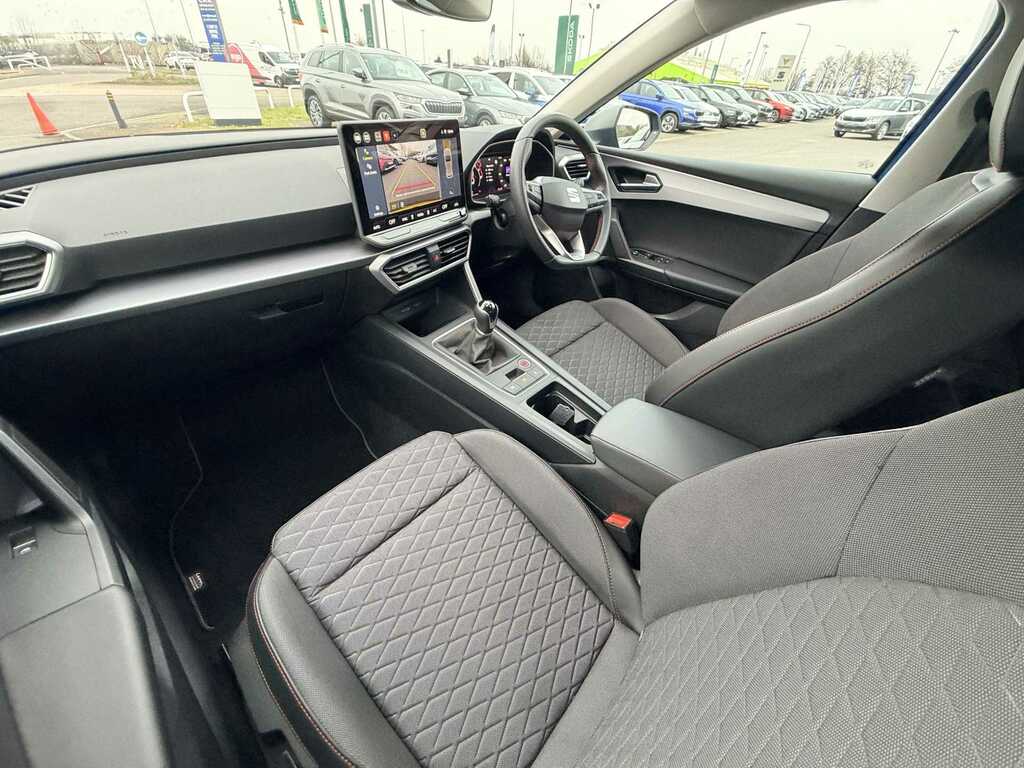 Seat Leon 1.5 Tsi 115 Fr Dap FY75VYR Blue #6