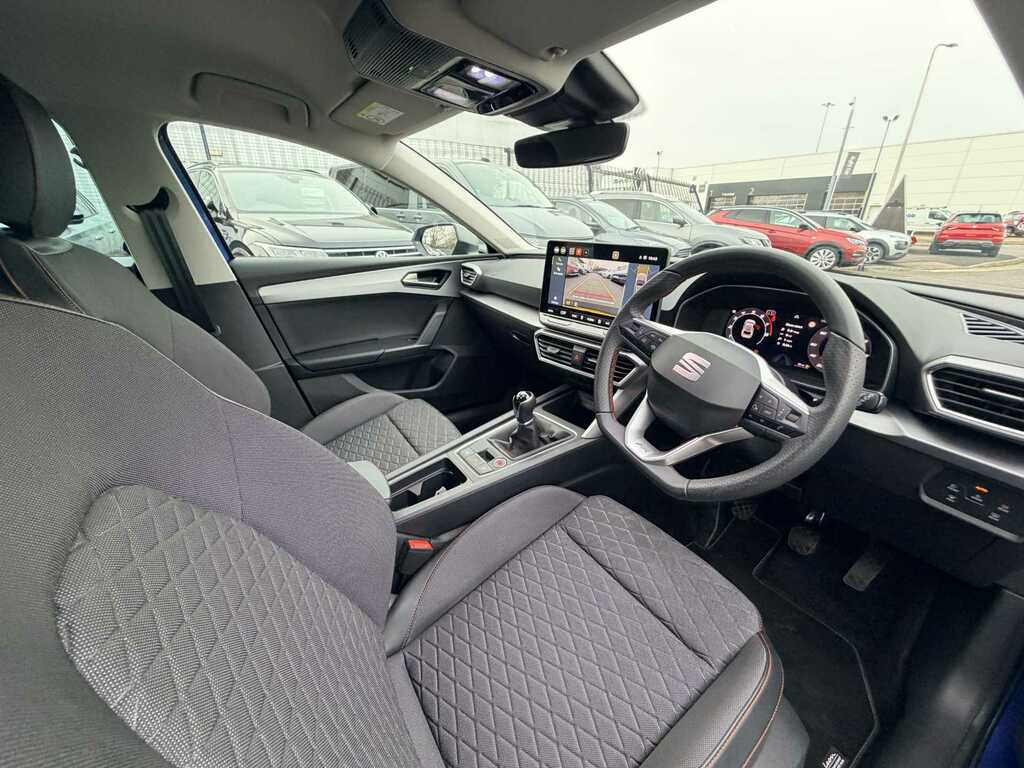 Seat Leon 1.5 Tsi 115 Fr Dap FY75VYR Blue #2