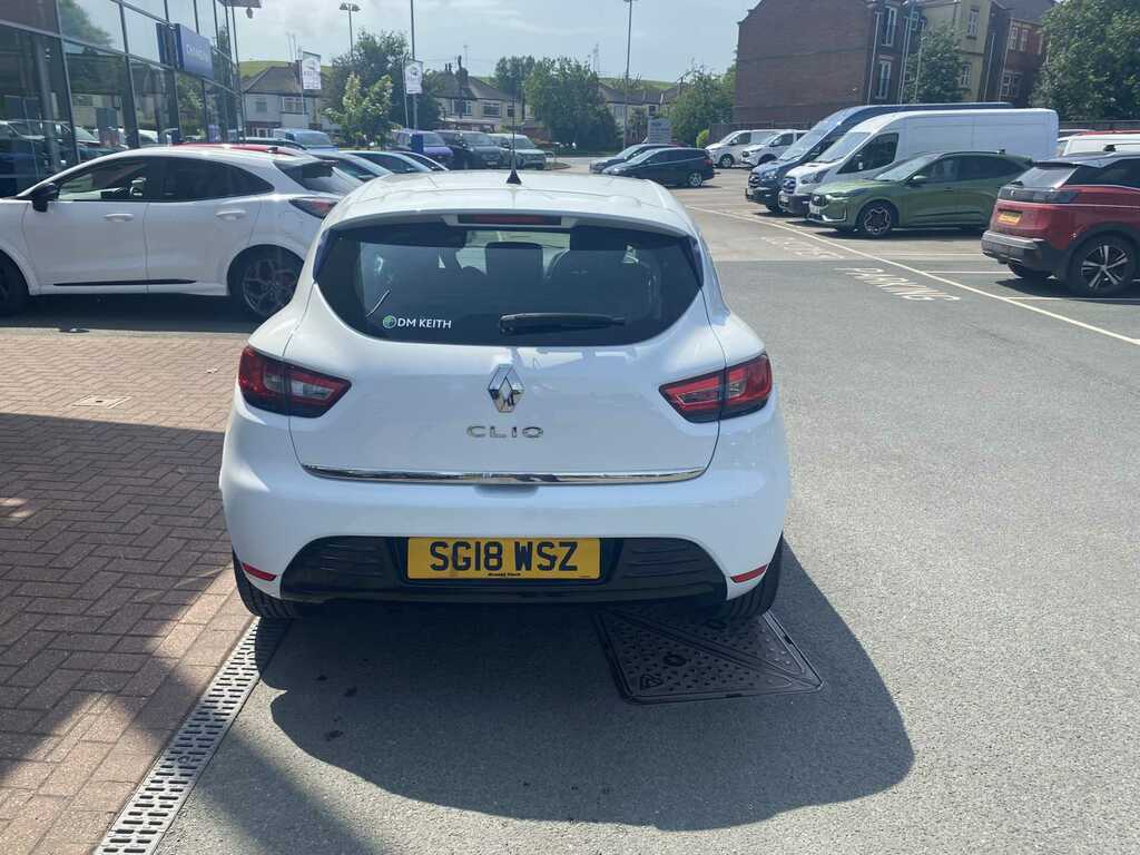 Renault Clio 1.2 16V Dynamique Nav SG18WSZ White #5