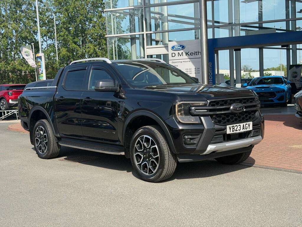 Ford Ranger Pick Up Double Cab Wildtrak 2.0 Ecoblue 205 YB23AGY Black #3