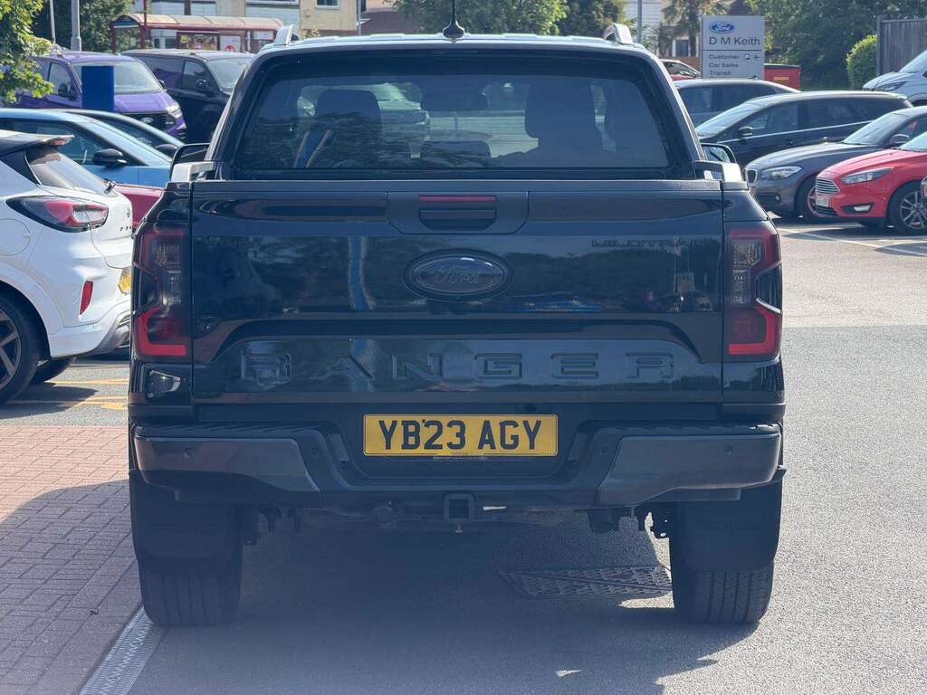 Ford Ranger Pick Up Double Cab Wildtrak 2.0 Ecoblue 205 YB23AGY Black #6