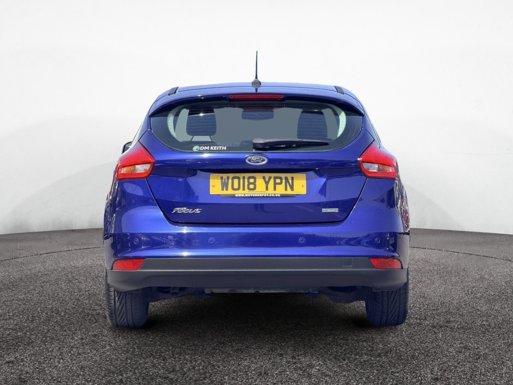 Ford Focus 1.0 Ecoboost 125 Titanium WO18YPN Blue #5