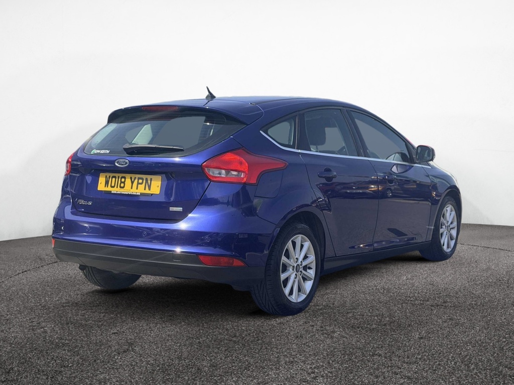 Ford Focus 1.0 Ecoboost 125 Titanium WO18YPN Blue #4