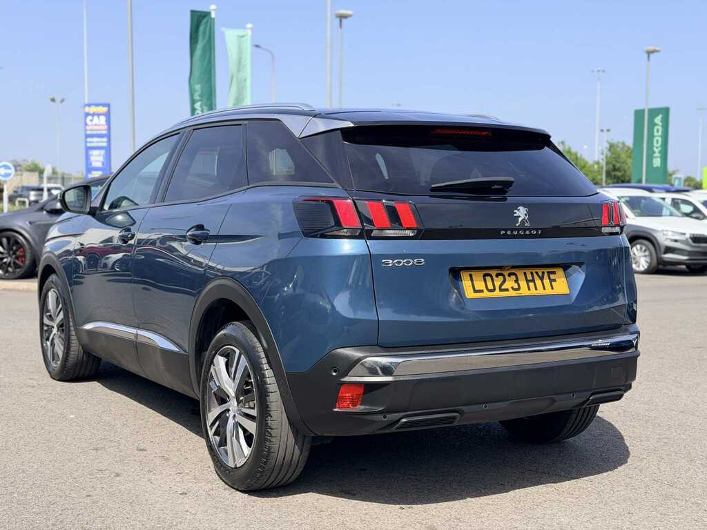 Peugeot 3008 1.2 Puretech Allure Premium Eat8 LO23HYF Blue #4