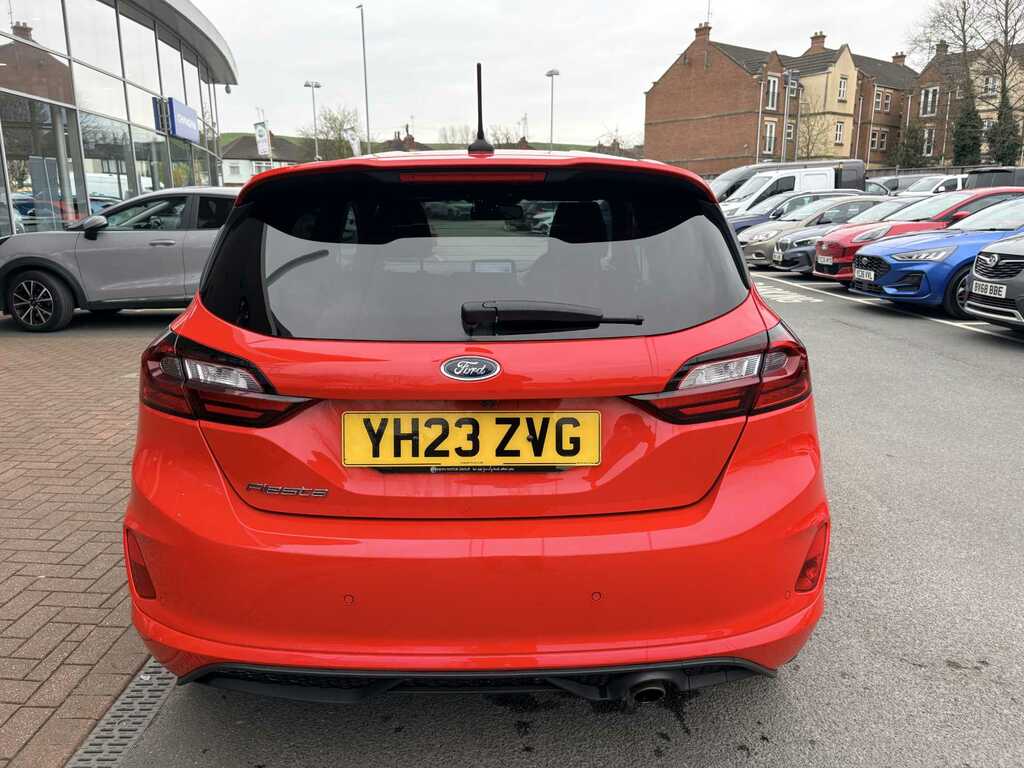 Ford Fiesta 1.0 Ecoboost St-line X YH23ZVG Red #6