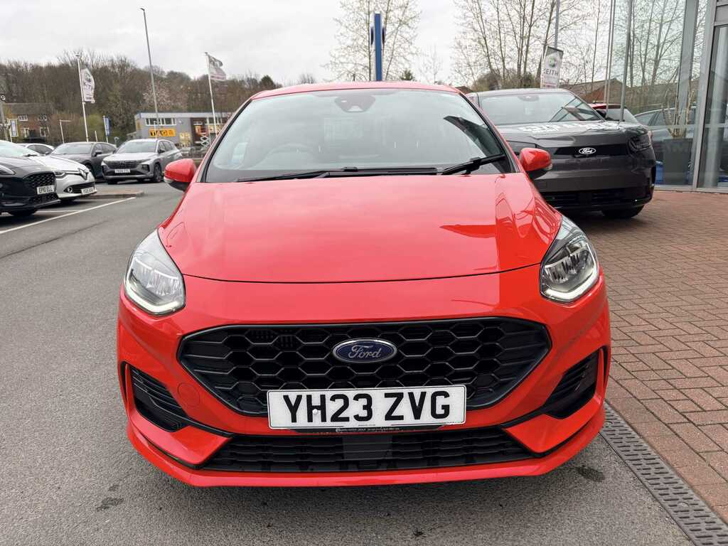 Ford Fiesta 1.0 Ecoboost St-line X YH23ZVG Red #2