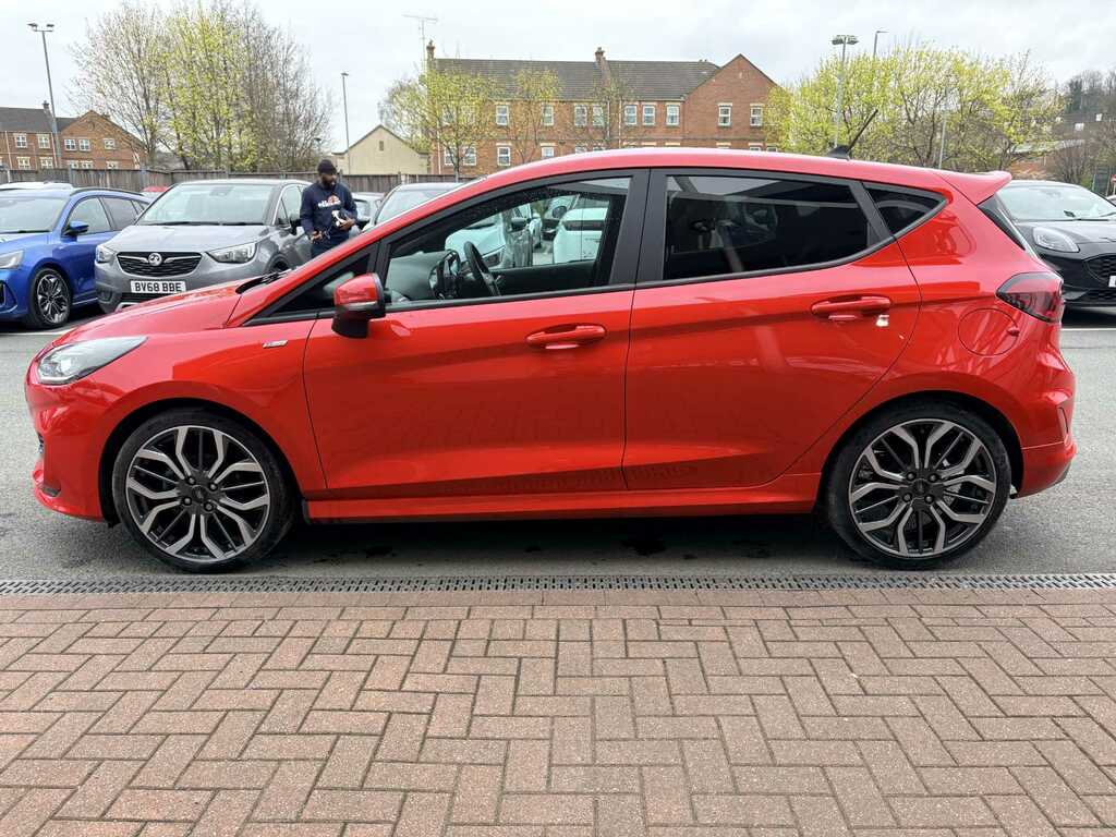 Ford Fiesta 1.0 Ecoboost St-line X YH23ZVG Red #4