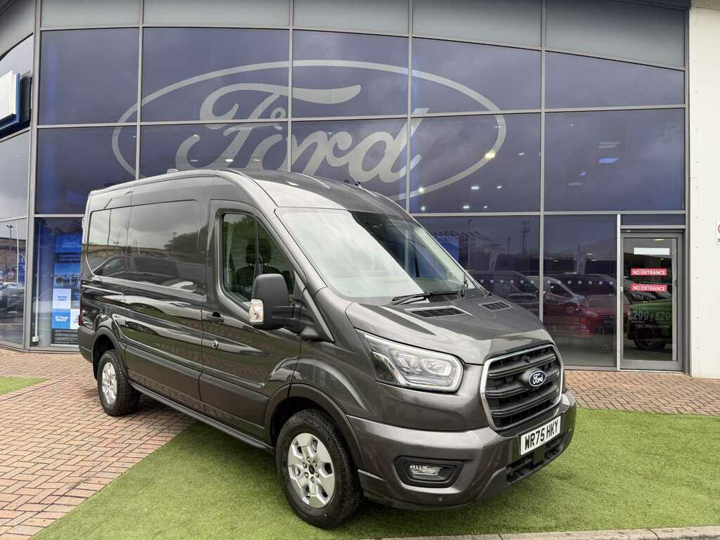 Ford Transit Custom 2.0 Ecoblue 130Ps H2 Limited Van Grey
