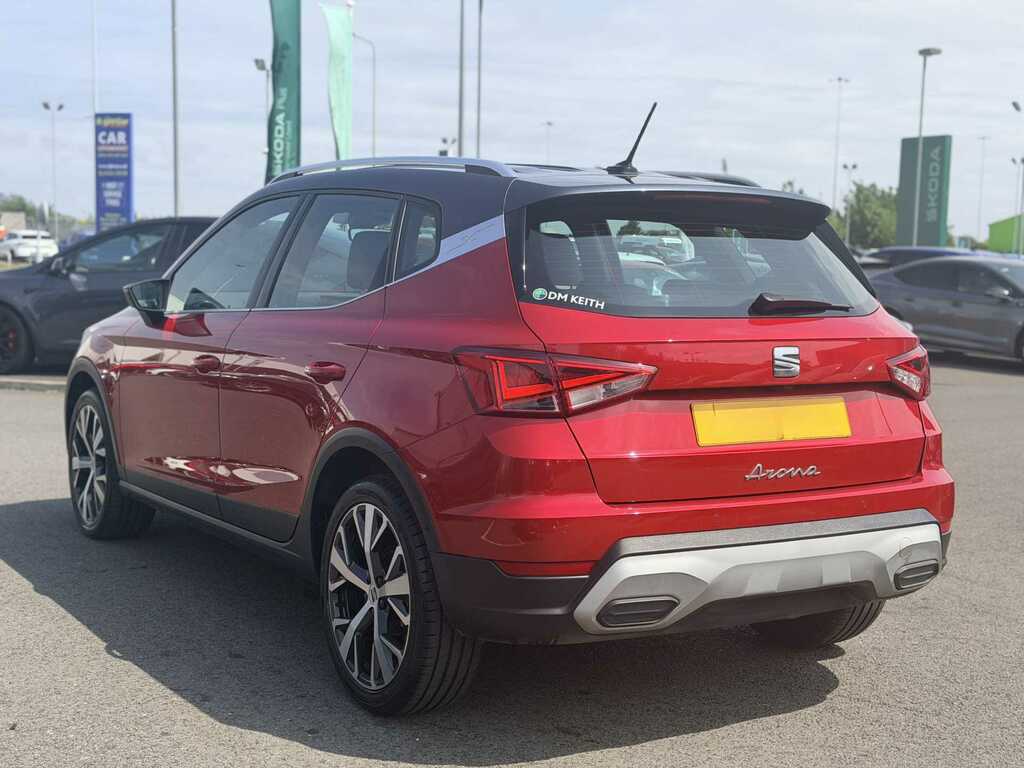 Seat Arona 1.0 Tsi 110 Xperience Lux Dsg FT72AOD Red #3