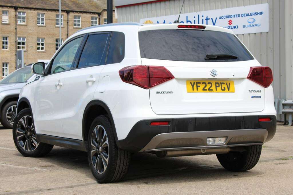 Suzuki Vitara 1.4 Boosterjet 48V Hybrid Sz5 YF22PGV White #5
