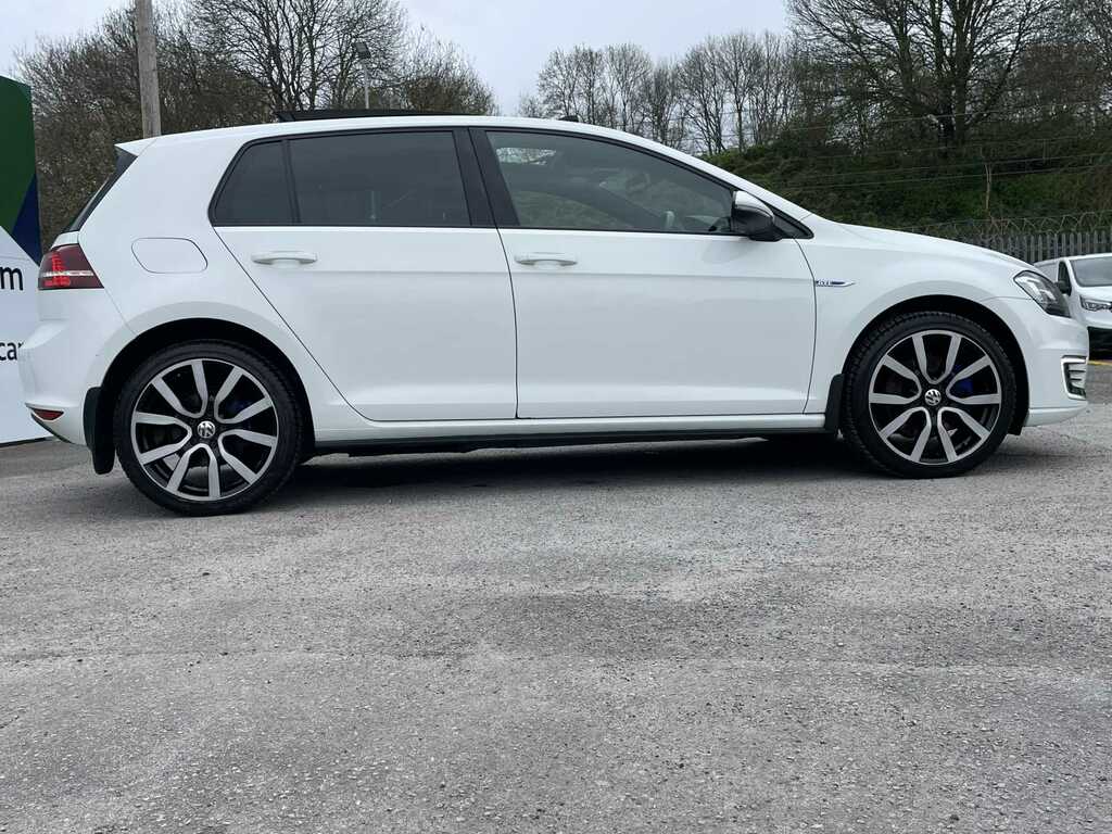 Volkswagen Golf 1.4 Tsi Gte Dsg Nav White #5