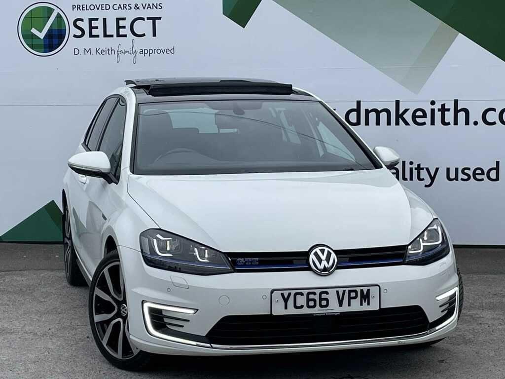 Volkswagen Golf 1.4 Tsi Gte Dsg Nav White