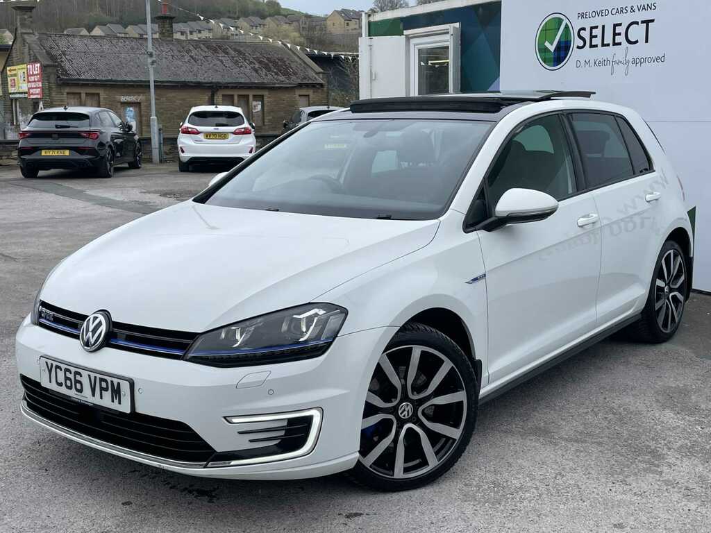 Volkswagen Golf 1.4 Tsi Gte Dsg Nav White #3