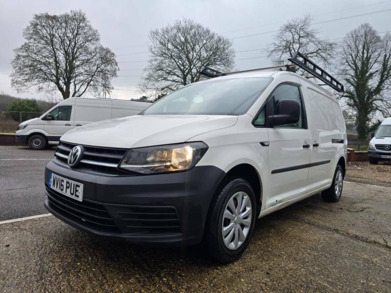 Volkswagen Caddy Maxi 2.0 Tdi C20 Bluemotion Tech Startline Lwb Euro 6 - WV16PUE White #2