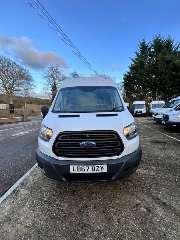 Ford Transit Custom 2.0 350 Ecoblue Fwd L2 H3 Mwb High Roof - 2018 67 LB67DZY White #4