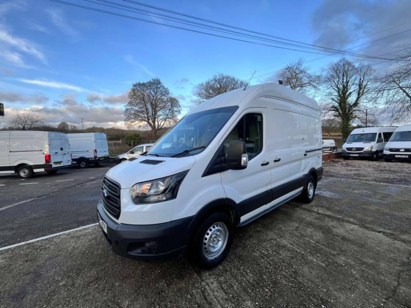 Ford Transit Custom 2.0 350 Ecoblue Fwd L2 H3 Mwb High Roof - 2018 67 LB67DZY White #2