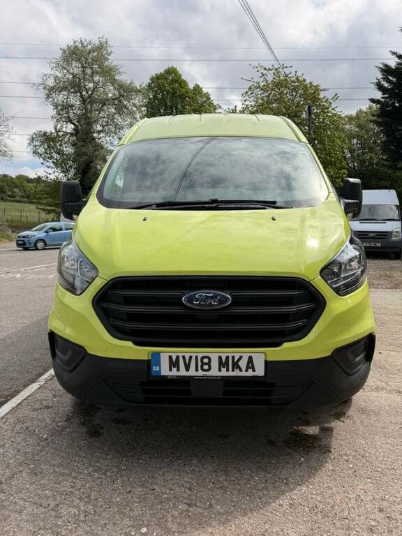 Ford Transit Custom 2.0 340 L2 H2 Lwb High Roof - 2018 18 MV18MKA Green #4