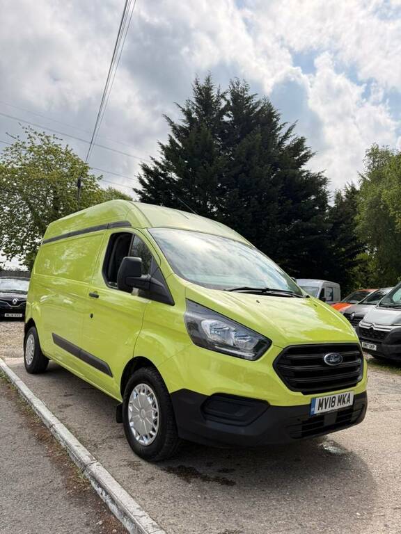 Ford Transit Custom 2.0 340 L2 H2 Lwb High Roof - 2018 18 MV18MKA Green #5