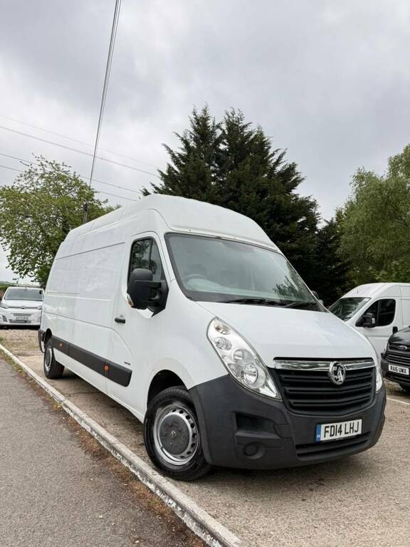 Vauxhall Movano Cdti 3500 Fwd L2 White #5