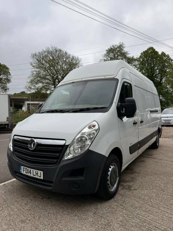 Vauxhall Movano Cdti 3500 Fwd L2 White #2