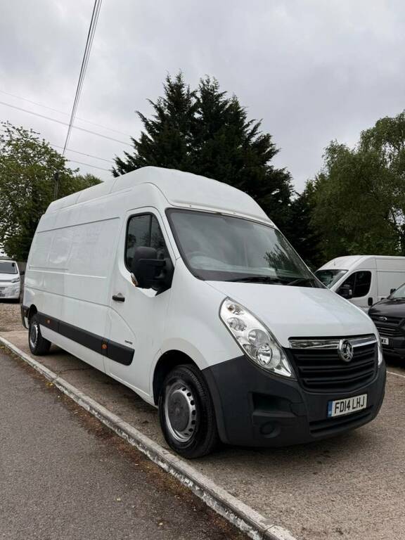 Vauxhall Movano Cdti 3500 Fwd L2 White #4