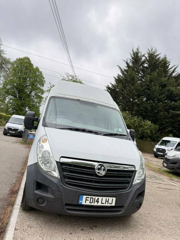 Vauxhall Movano Cdti 3500 Fwd L2 White #3