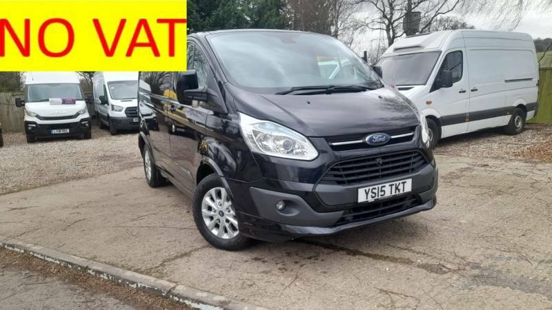 Ford Transit Custom 2.2 Tdci 270 Limited No Vat - 2015 15 Black