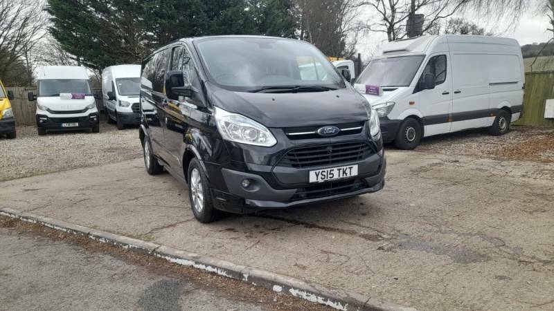 Ford Transit Custom 2.2 Tdci 270 Limited No Vat - 2015 15 YS15TKT Black #5
