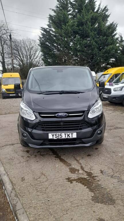 Ford Transit Custom 2.2 Tdci 270 Limited No Vat - 2015 15 YS15TKT Black #4