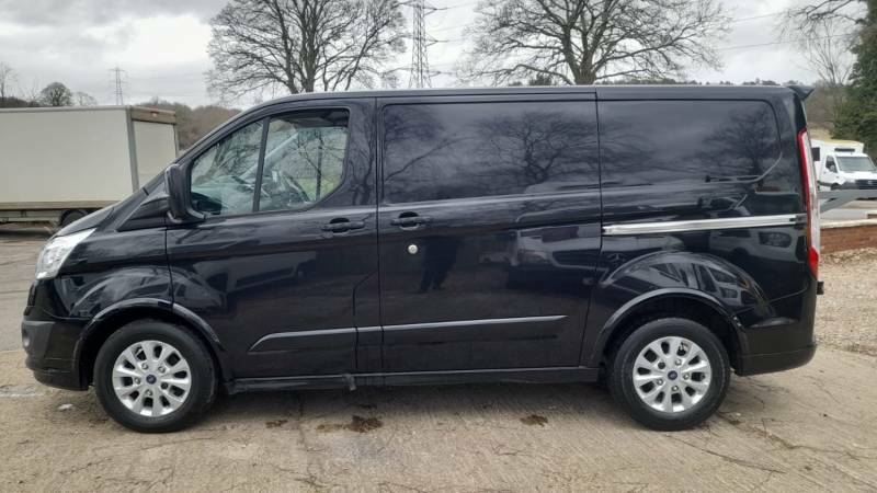 Ford Transit Custom 2.2 Tdci 270 Limited No Vat - 2015 15 YS15TKT Black #6