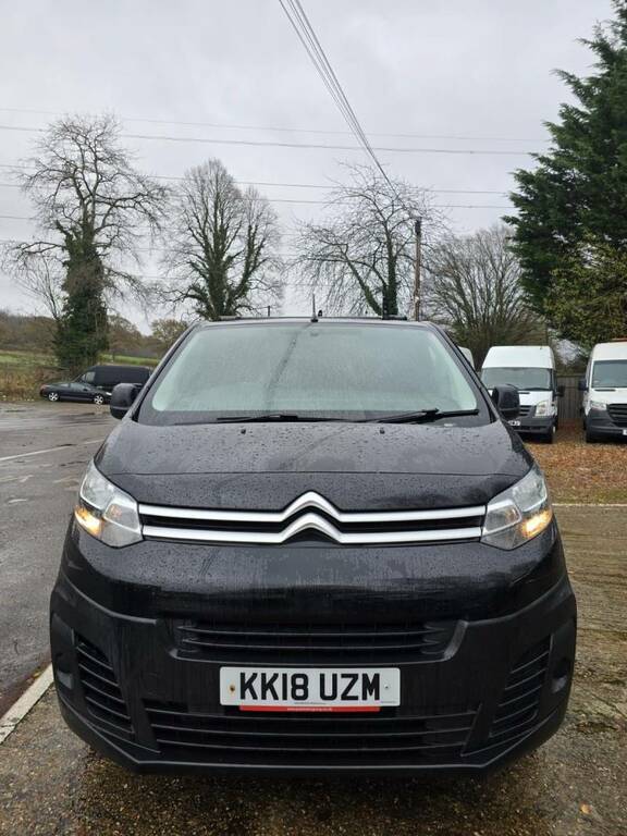 Citroen Dispatch 1000 1.6 Bluehdi 95 Van X - 2018 18 KK18UZM Black #4