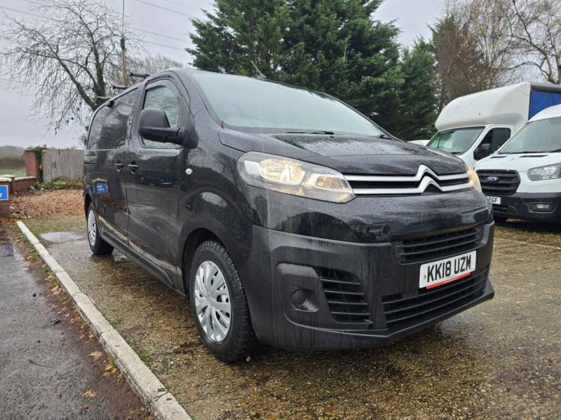 Citroen Dispatch 1000 1.6 Bluehdi 95 Van X - 2018 18 KK18UZM Black #6