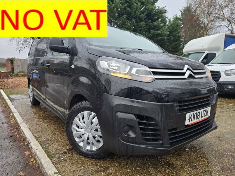 Citroen Dispatch 1000 1.6 Bluehdi 95 Van X - 2018 18 Black