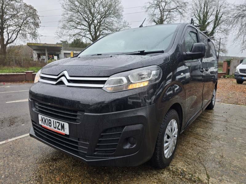 Citroen Dispatch 1000 1.6 Bluehdi 95 Van X - 2018 18 KK18UZM Black #5