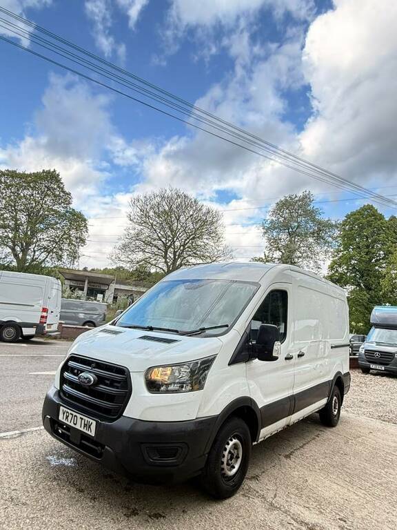 Ford Transit Custom 2.0 290 Ecoblue Leader Fwd L2 H2 Mwb - 2020 70 YR70THK White #2