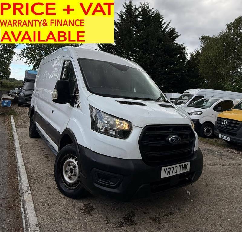 Ford Transit Custom 2.0 290 Ecoblue Leader Fwd L2 H2 Mwb - 2020 70 White