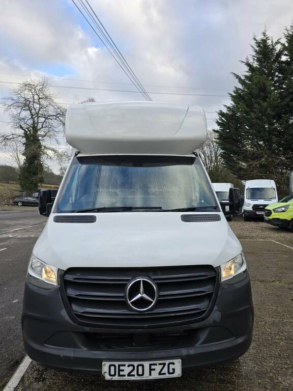 Mercedes-Benz Sprinter 2.1 314 Cdi Lwb Luton Van Tail Lift - 2020 20 OE20FZG White #3