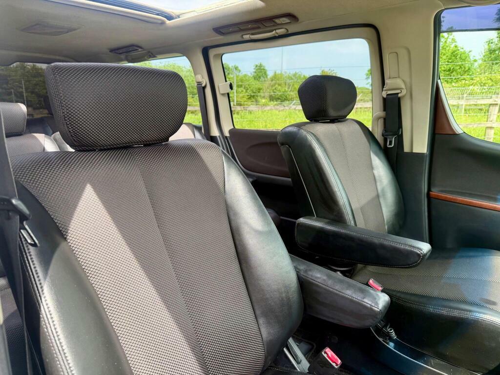 Nissan Elgrand Pop Top 4 Berth Full Camper Conversion Black #14
