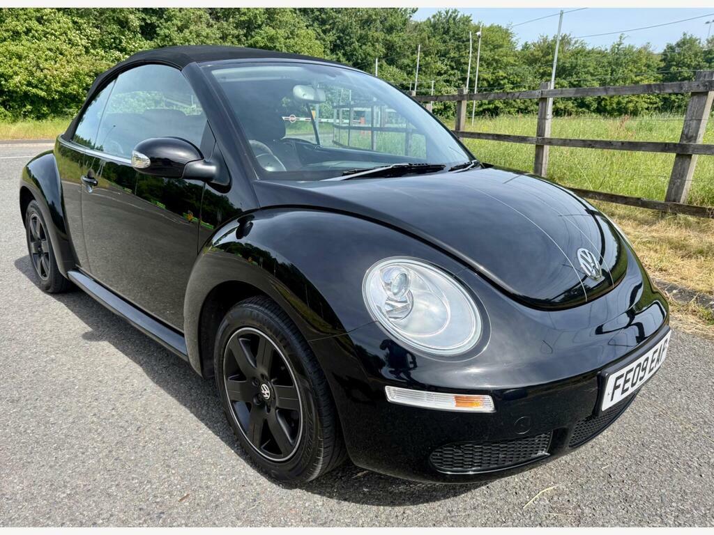 Volkswagen Beetle 1.4 16V Luna Cabriolet Euro 4 Black #3
