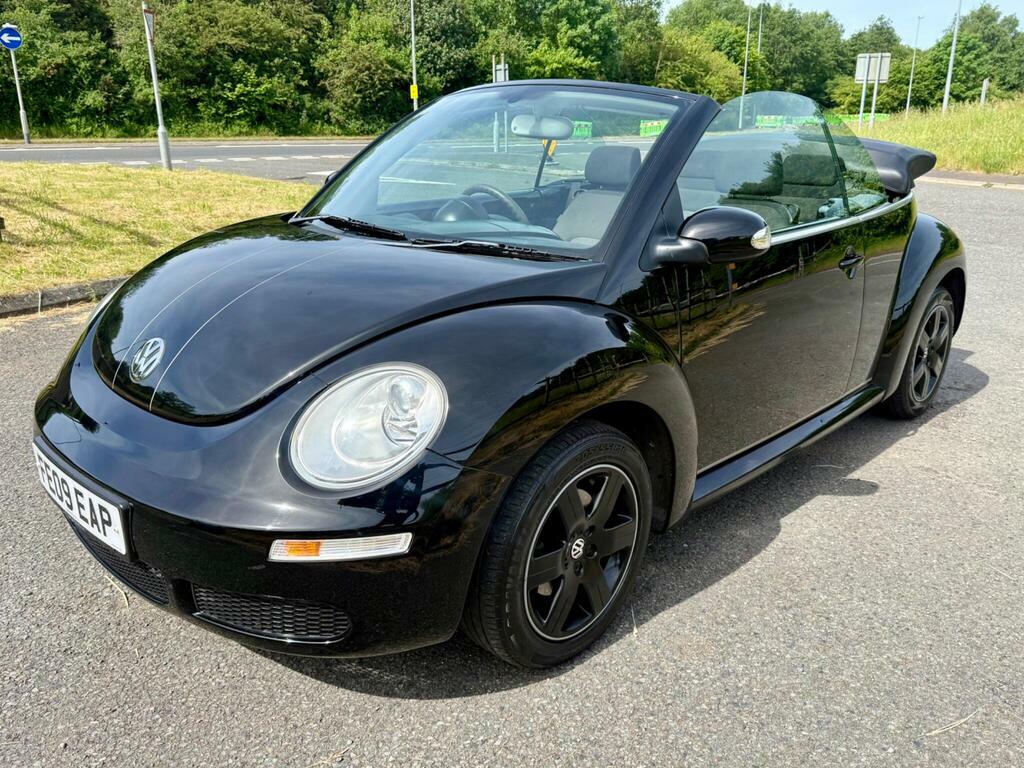 Volkswagen Beetle 1.4 16V Luna Cabriolet Euro 4 Black #6
