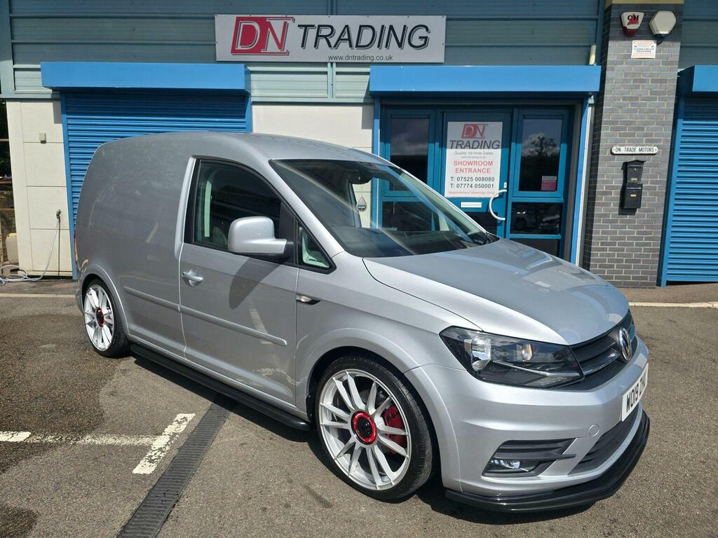 Volkswagen Caddy Panel Van 2.0 Tdi C20 Bluemotion Tech Highline Swb Silver