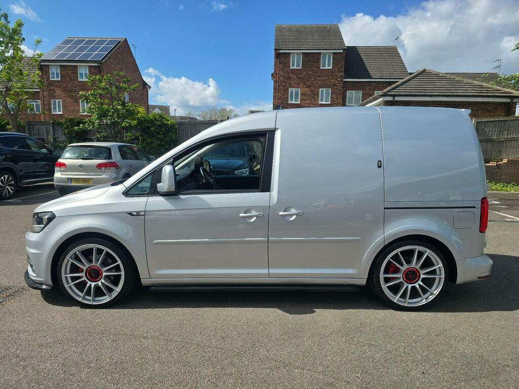 Volkswagen Caddy Panel Van 2.0 Tdi C20 Bluemotion Tech Highline Swb WO19ZHU Silver #2