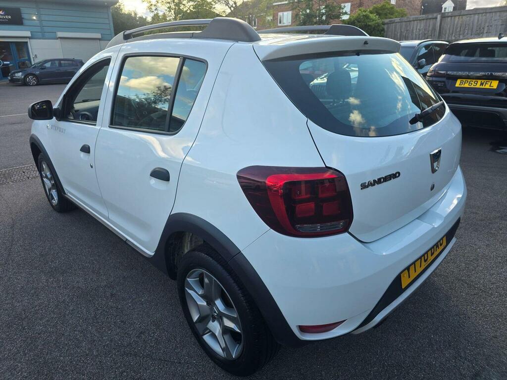 Dacia Sandero Stepway Hatchback 0.9 Tce Essential Euro 6 Ss 2020 YT70BAU White #6
